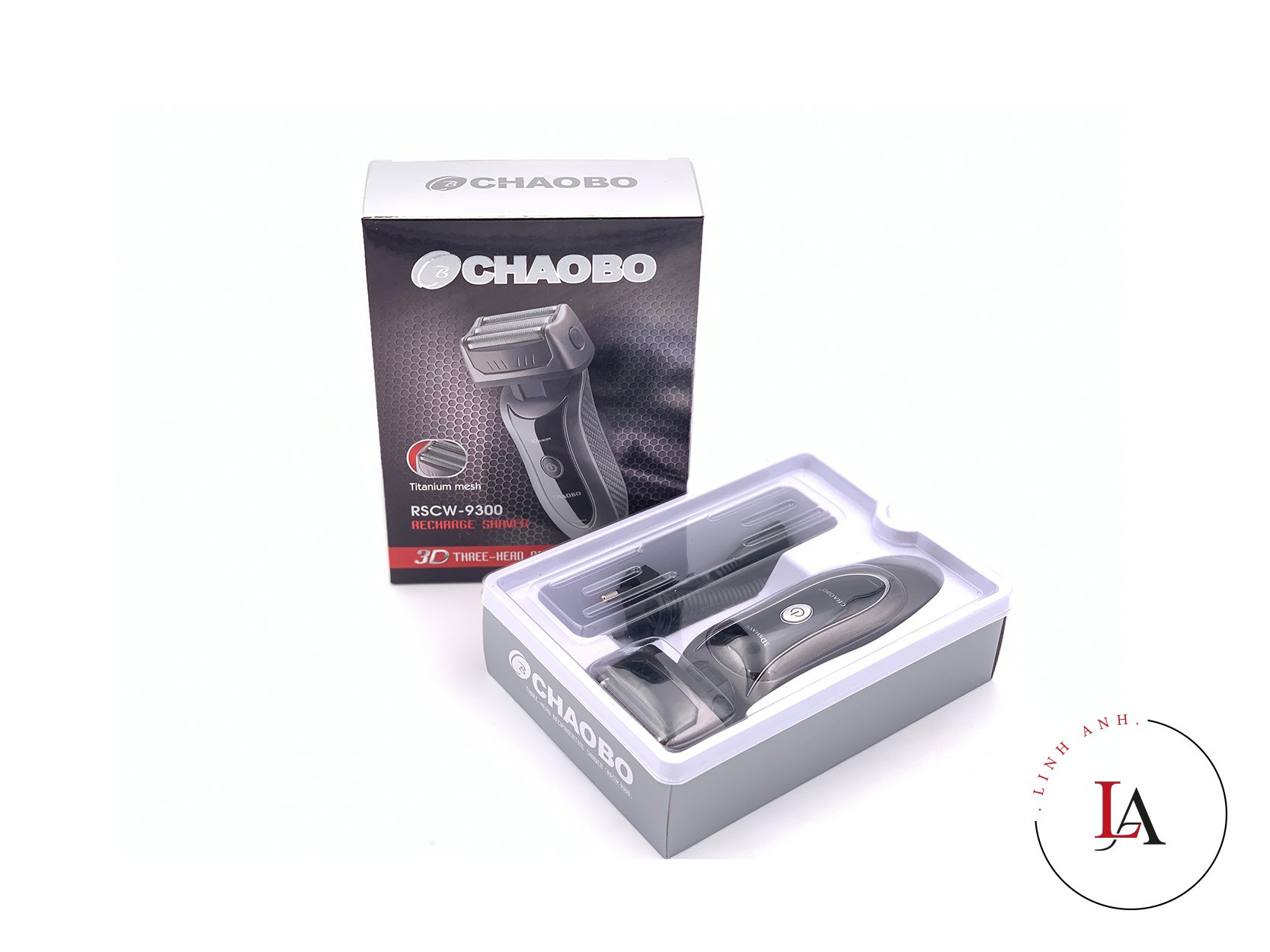 Máy cạo râu Chaobo 9300 3 lưỡi